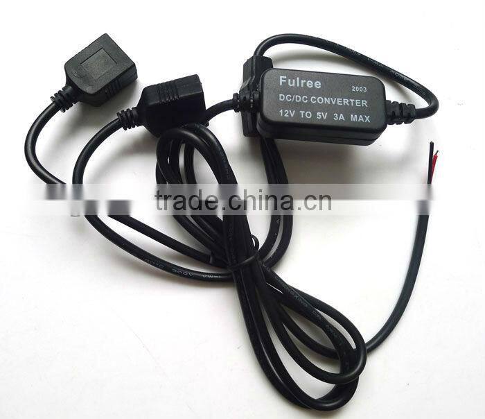 DC DC step down Converter Module 8-22V 9V 12V input, double 5V usb output