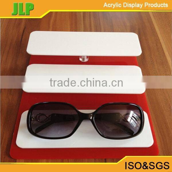 JLP Wholesale high quality 3 tiers acrylic sunglass display rack