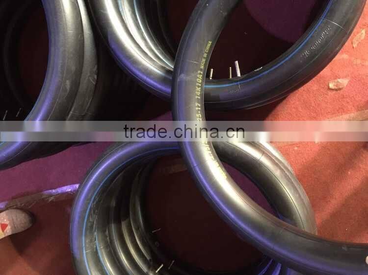 Best qualitys motorcycle tire butyl inner tube(350-17)with a low price