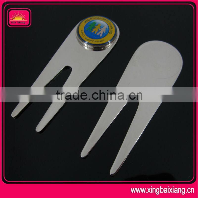 Mini design metal golf equipment golf divot tool