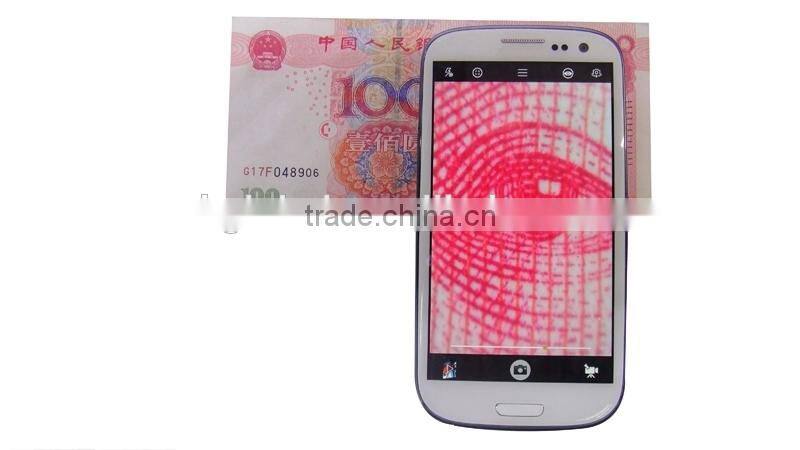 portable stick-on 200x zoom microscope for iphone 6 plus 5c 5s 4s samsung galaxy s6 s4 s5 note4 htc one m8 m9