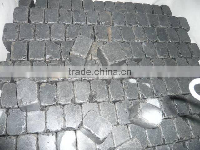 ZP black chinese black granite for paving