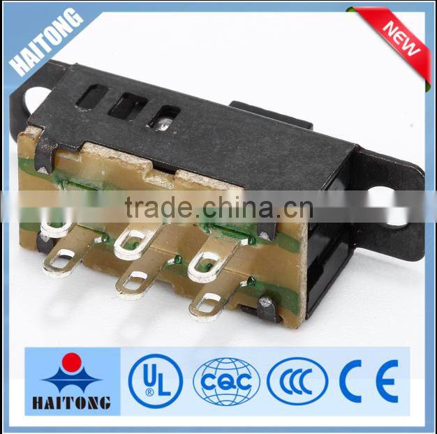 6pin electrical slide switch push button switch side