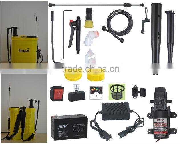 electric manual portable hand pump NEW 18L 2in1 hand battery sprayer