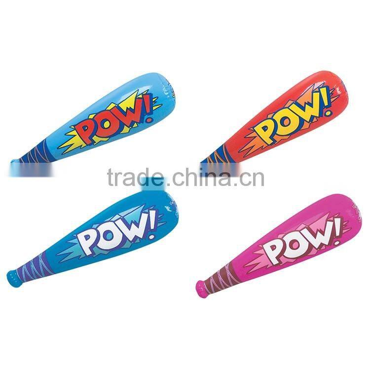 kids inflatable toy Pink pvc inflatable baseball bat for advertising