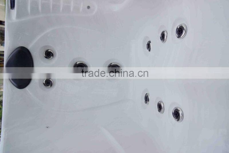 2016 china new design 3 person outdoor spa