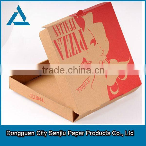 China factory both size brand name printed your trusted pizza box