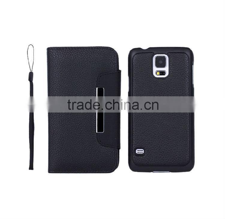 Litchi pattern Detachable case for Samsung S5 i9500