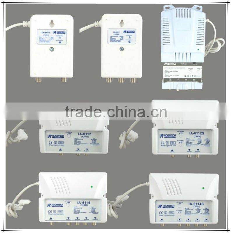 Satellite signal distribution indoor amplifier(IA-6114)