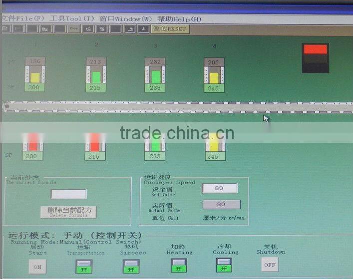 Reflow Oven/LED Soldering reflow soldering oven/SMT Convection PC control reflow oven soldering machine AR600C