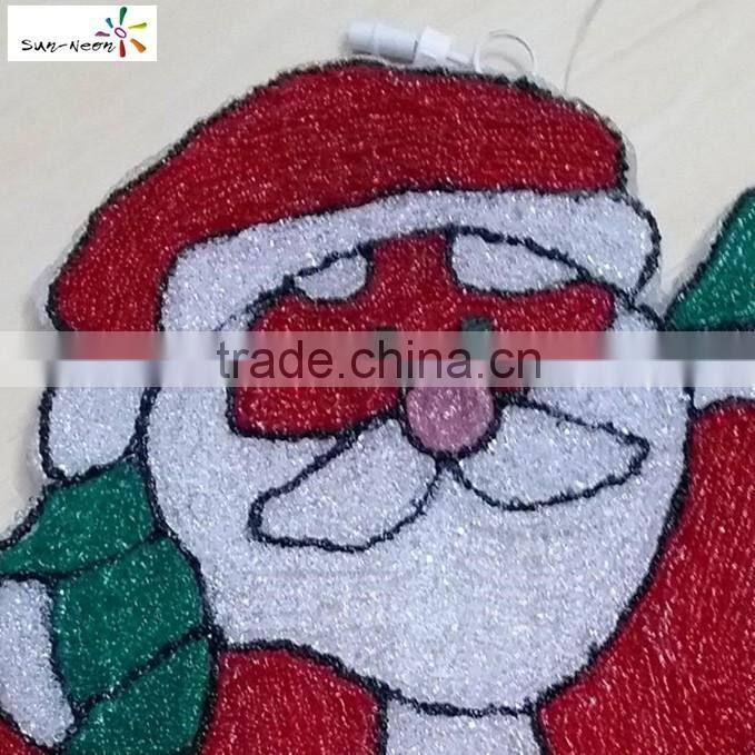 Nice 2D motif light Christmas santa addressable led christmas light shorten led christmas lights led with high quality