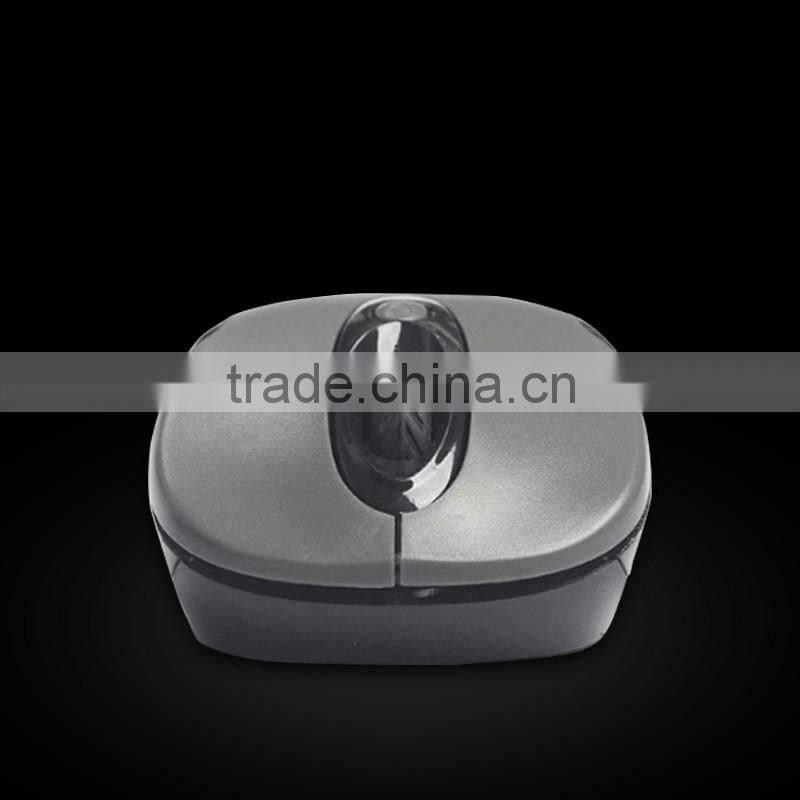 2.4GHz Wireless mouse wholesale optical mouse Blue/red/black/gray etc available.