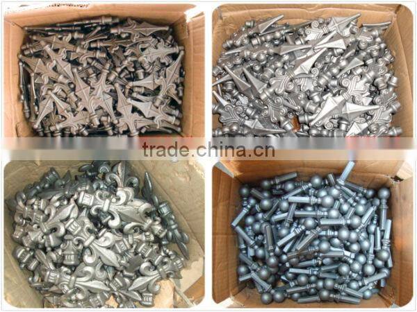 ornamental spear point for gate fencing decorating