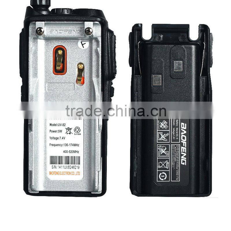 BAOFENG 8 Watt Cheap Vhf Uhf Two Way Radio 2 Way Radio Baofeng UV-82