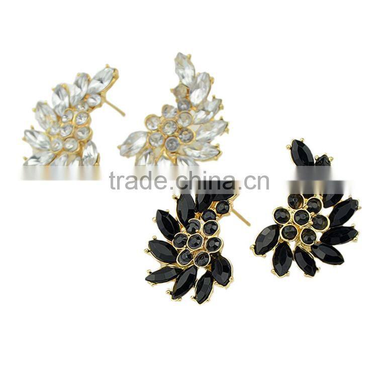 <<<2015 fashion Pearl stud Earrings Cheapest Double Side Pearl Stud Earrings Big Pearl Earrings For Women/