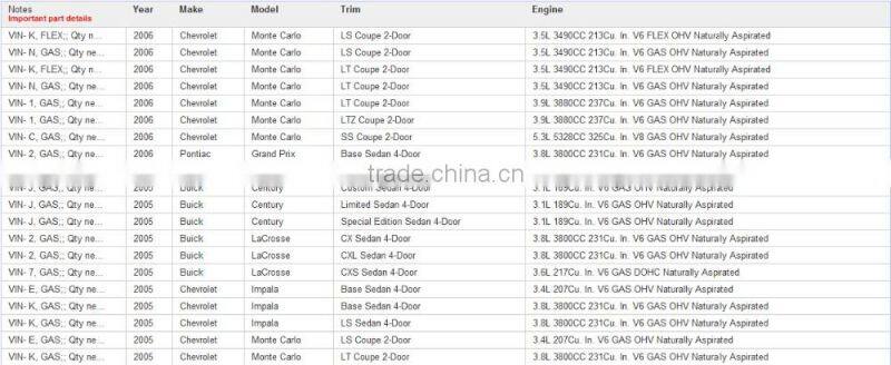 High quality air filter cabinfilter for 10446783