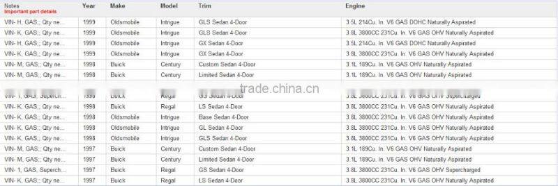 High quality air filter cabinfilter for 10446783