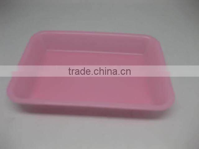 Square plastic serving tray