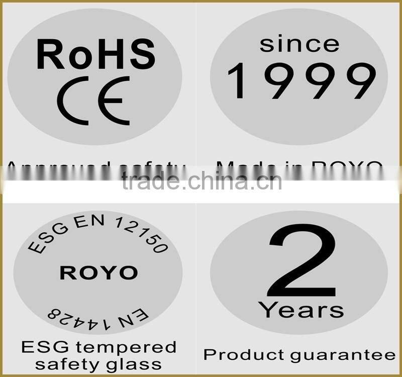 Modern mirrored glass basin free standing mdf bathroom cabinet RA136