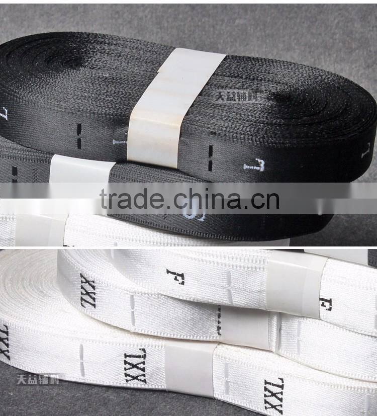 custom private label size label