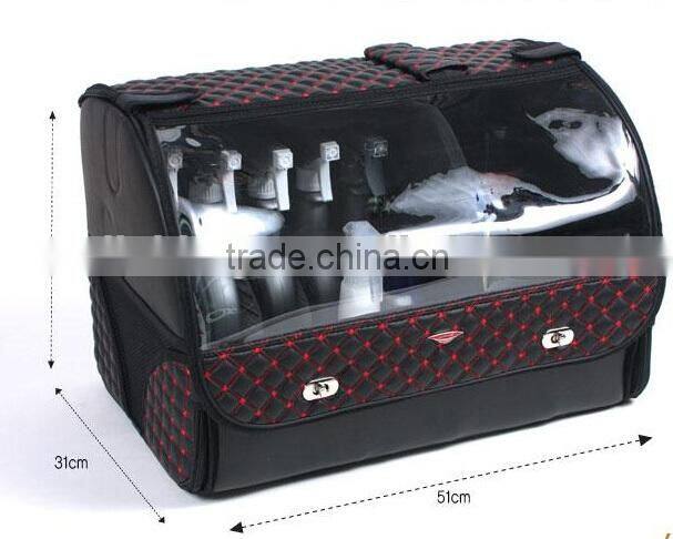Car Trunk Organizer Box With Dividers