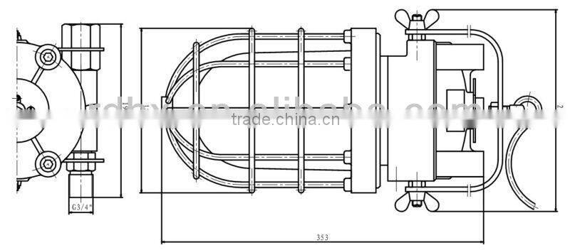 100W Explosion-Proof Air Lamp
