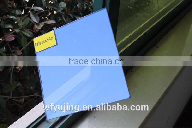 safety reflective glass for building/ low e coated window glass