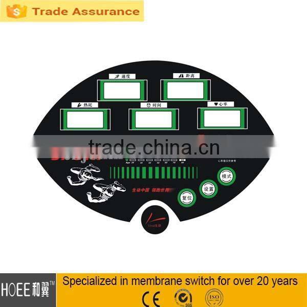 no button membrane overlay cutting hole sticker panel graphic overlay