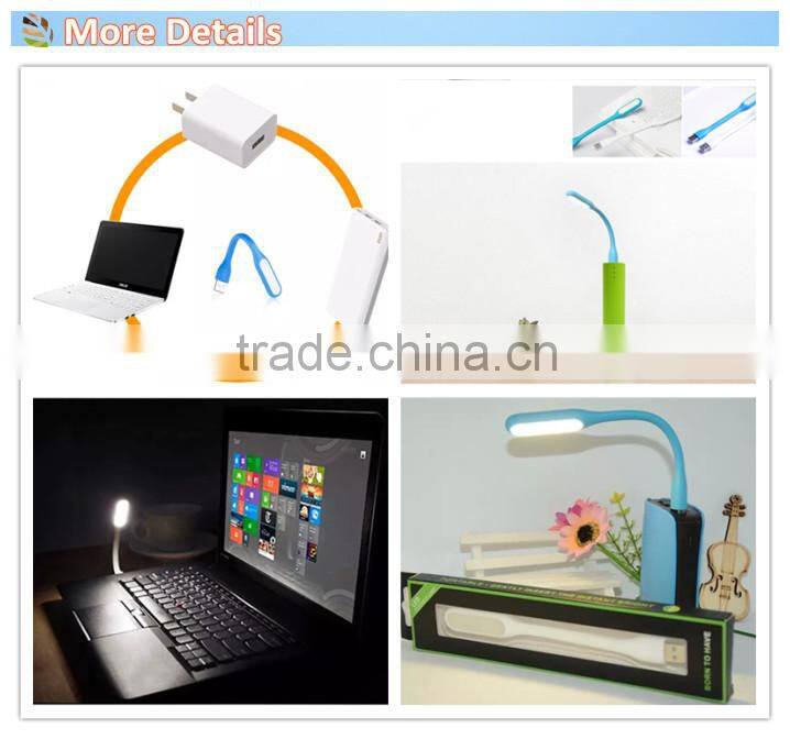 Sinywon 2015 Customized Multi Color Flexible Mini Micro USB LED Light For Power Bank usb led light lamp for laptop