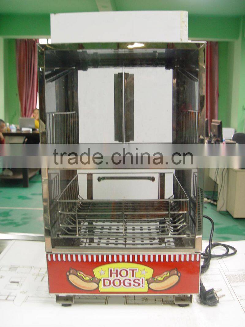 electric automatic delicious hot dog making steamer machine with CE