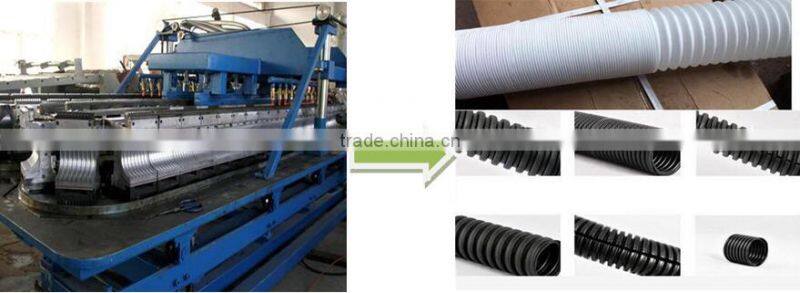 China Pe Single Wall Corrugated Pipe Extrusion Production Machine