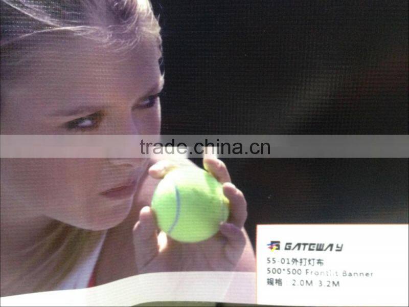 550-340g Glossy Frontlit PVC Flex Banner roll