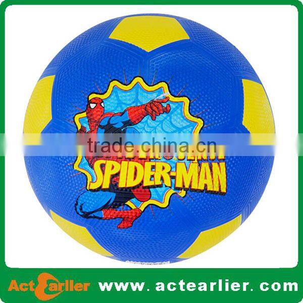 cheap size 4 promotional natural rubber soccer ball