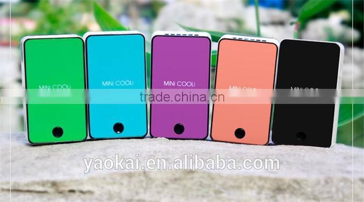 New style standing rechargeable mini bladeless fans with USB port