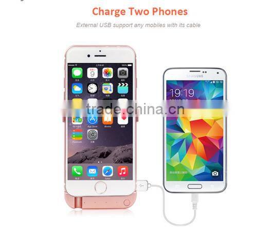 wireless power bank charger case for iPhone6/6S 5800mAh