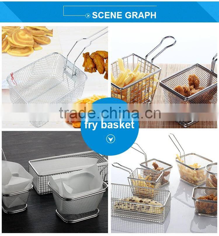 Chicken Fry Basket Chips Strainers For Deep Fat Fryer