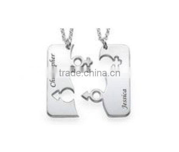 Stainless Steel Pendant - hot sell polish lover's necklace