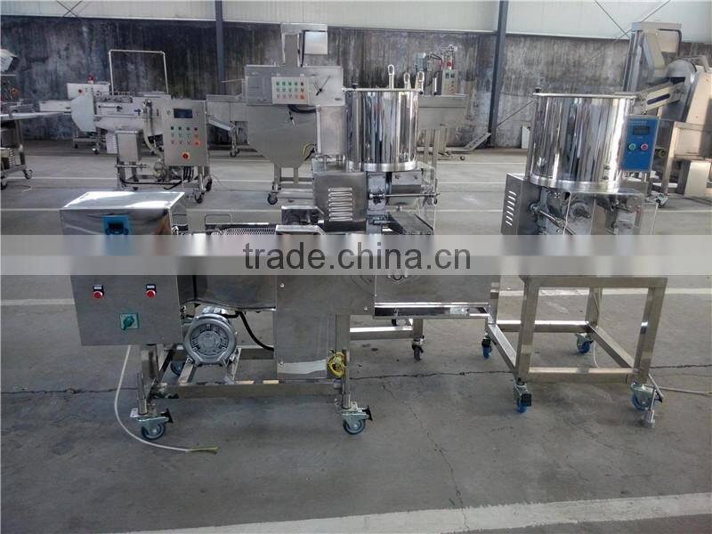 Automatic Chicken Nuggets Making Machine