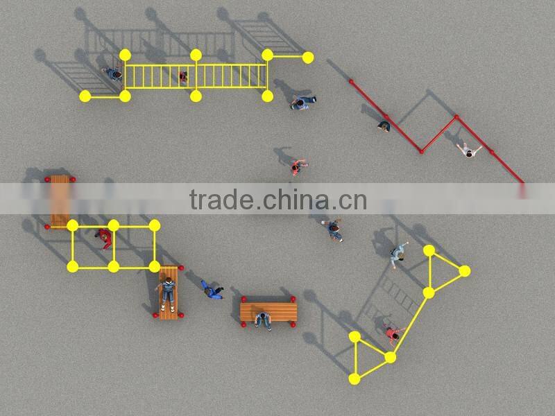 Outdoor children climb amusement park kids tunnel