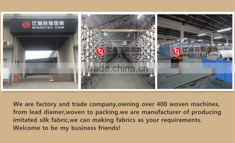 50D viscose shiny crepe chiffon fabric for garment