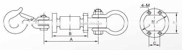GS205 Pressure load cell