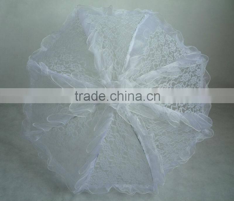 White wedding decoration umbrella OK466