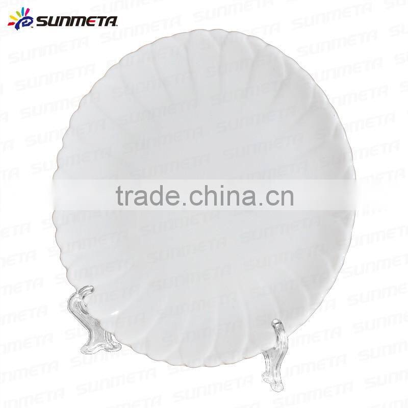 white bulk ceramic plates custom ceramic plates ceramic plain white plate with coating