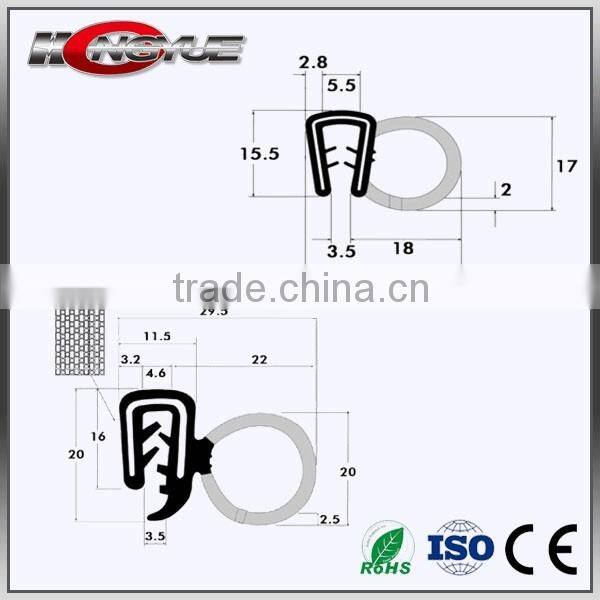 rubber seal strip ametabolic