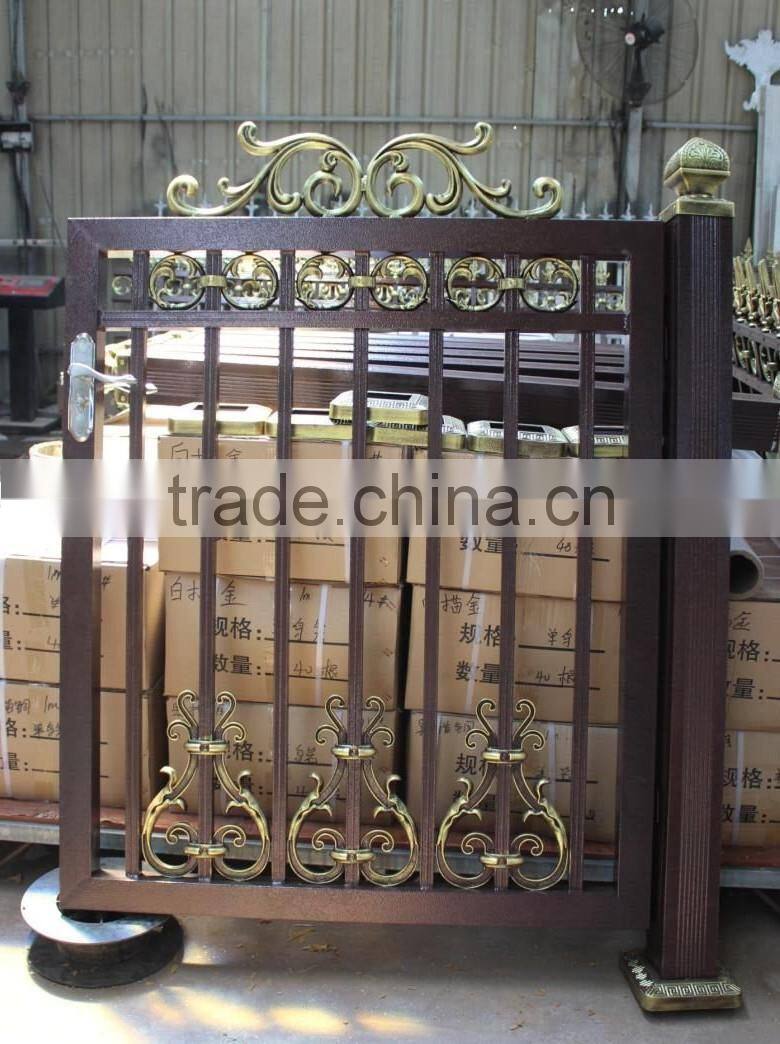 2016 Modern design powder coated cheap fence of aluminum