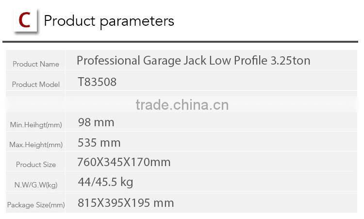 Torin BigRed 3.25Ton Heavy Duty Garage Jack