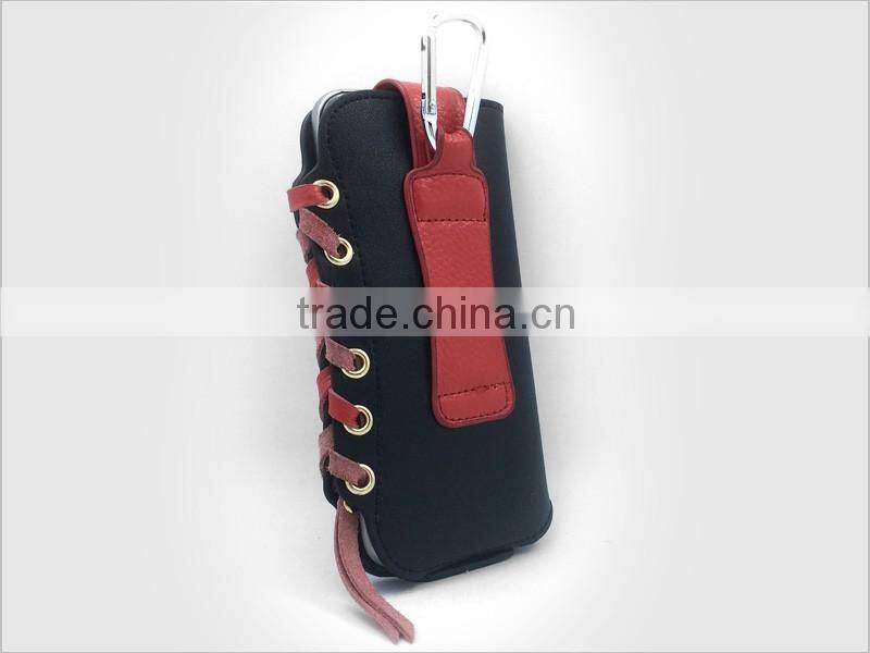 plain pu leather custom metal phone case for blu advance 4.0 for digicel dl910