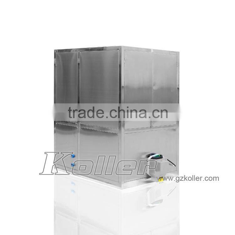 Koller one ton/day Ice Cube Maker with semi-automatic packing system for coffee shop CV1000