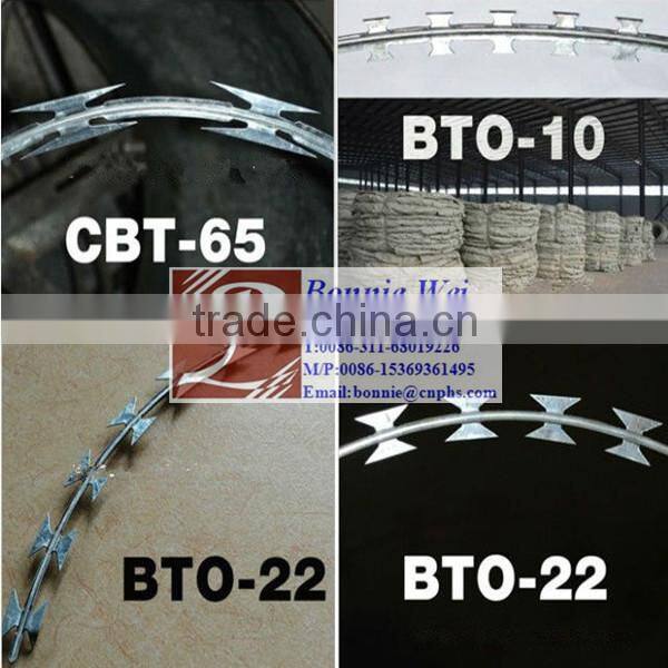 Galvalume concertina for keeping security