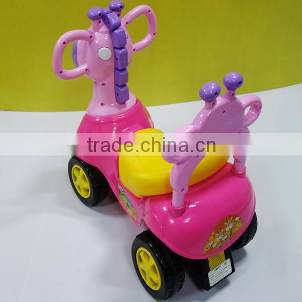 Good quality children toys 4 wheels plastic ride on car for kids